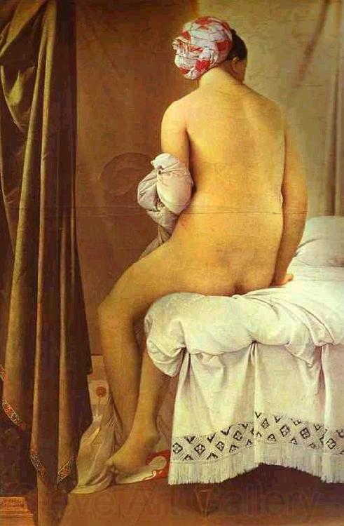 Jean Auguste Dominique Ingres The Bather of Valpincon France oil painting art